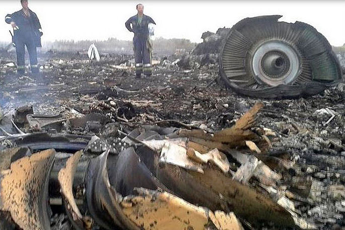 Malaysia Air MH-17 Wreckage