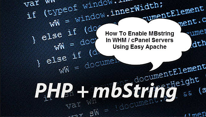 PHP MBstring May Be Required In Certain WordPress Configurations