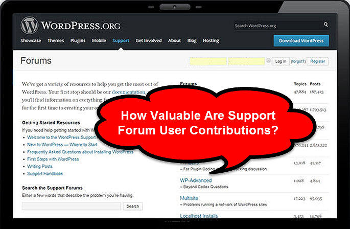 How Valuable Are Support Forum User Contributions?