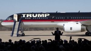 Trump Boeing 757 Jetliner