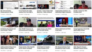 Google Search Pro Trump YouTube Channel Hardly Any Views