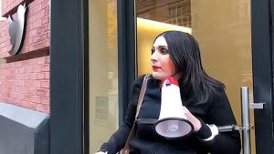 Laura Loomer Twitter Protest NYC