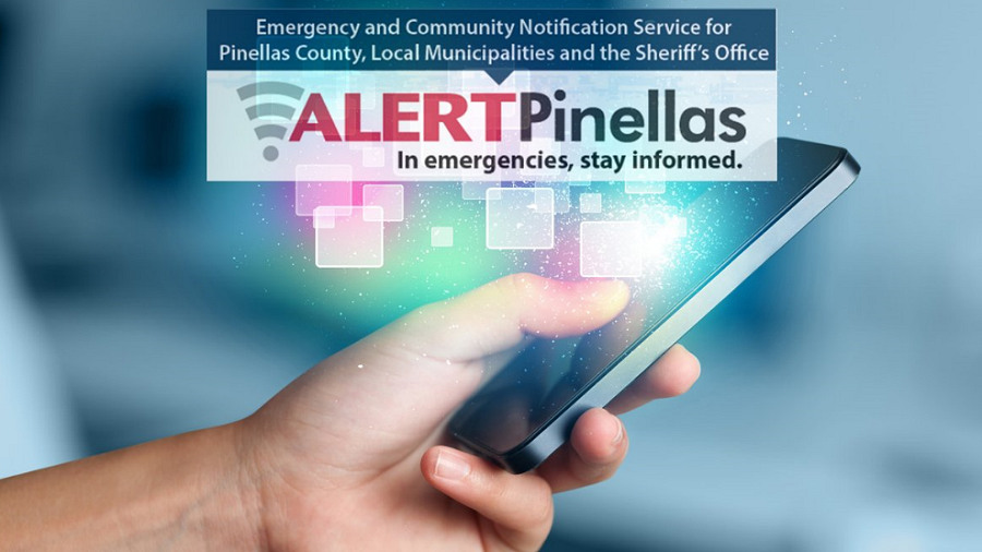 pinellas county fl sms emergency alert