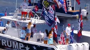 trump boat parade