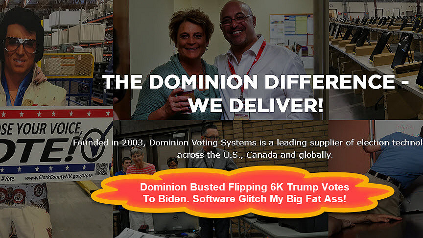dominion voting software busted flipping votes